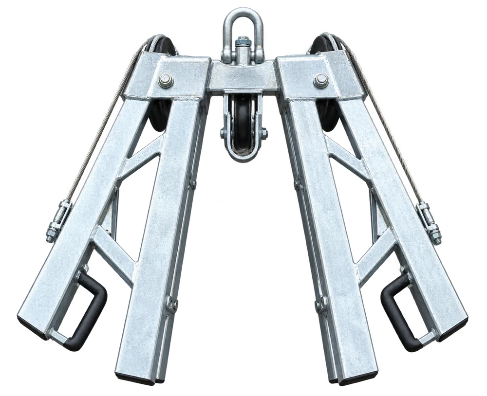 GLLBR · A-shape derricks · Enhanced visualisation 2