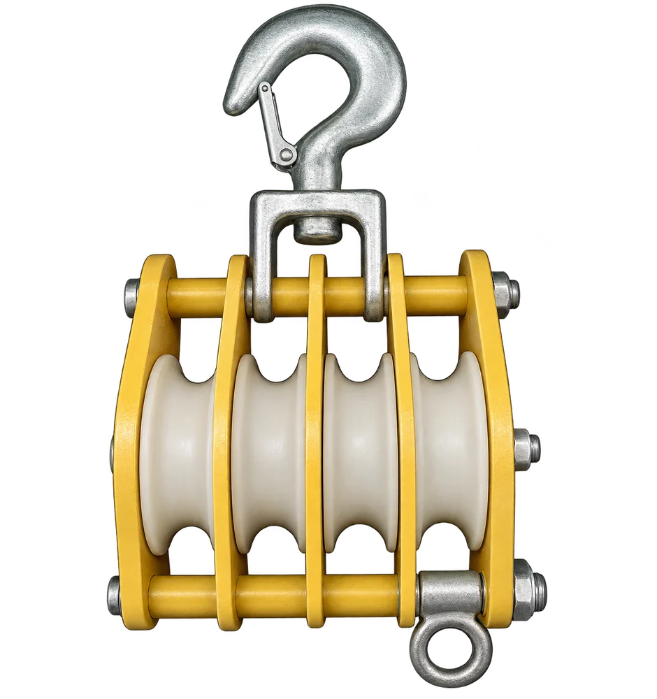 GLQH · Steel service snatch blocks · Enhanced visualisation