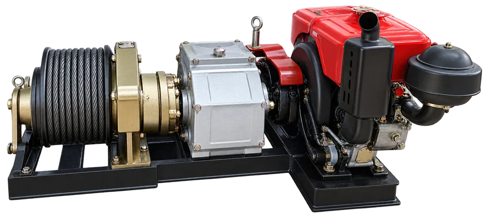 GSDJ-50 · Cableway puller · Enhanced visualisation